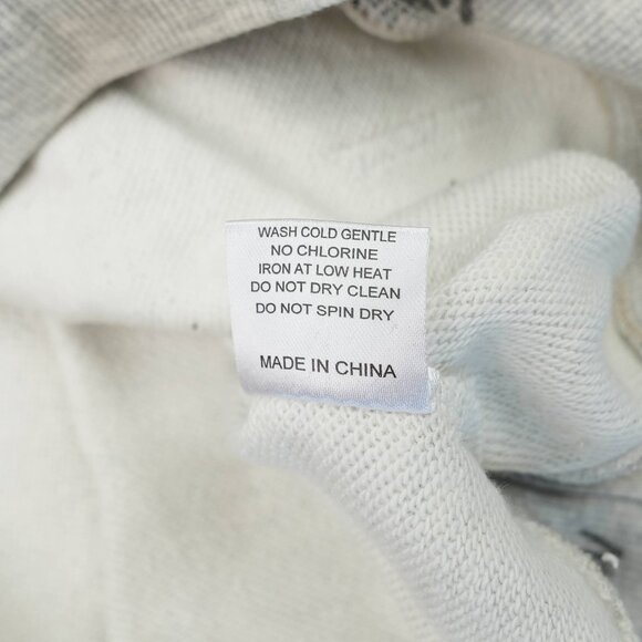 Vale Forever Mural Hoodie Sweatshirt Grey - Picture 7 of 7